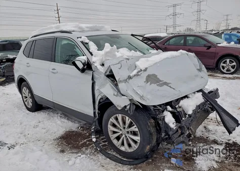 2018 Volkswagen Tiguan Se из США, поврежденный, VIN 3VV2B7AX5JM157837